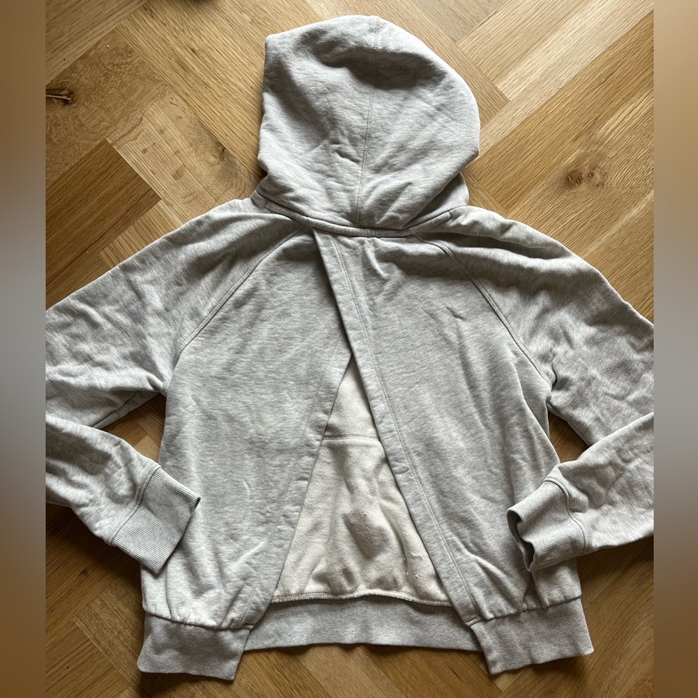 Athleta Women’s Moonrise Split Back Hoodie in Grey - Picture 3 of 7